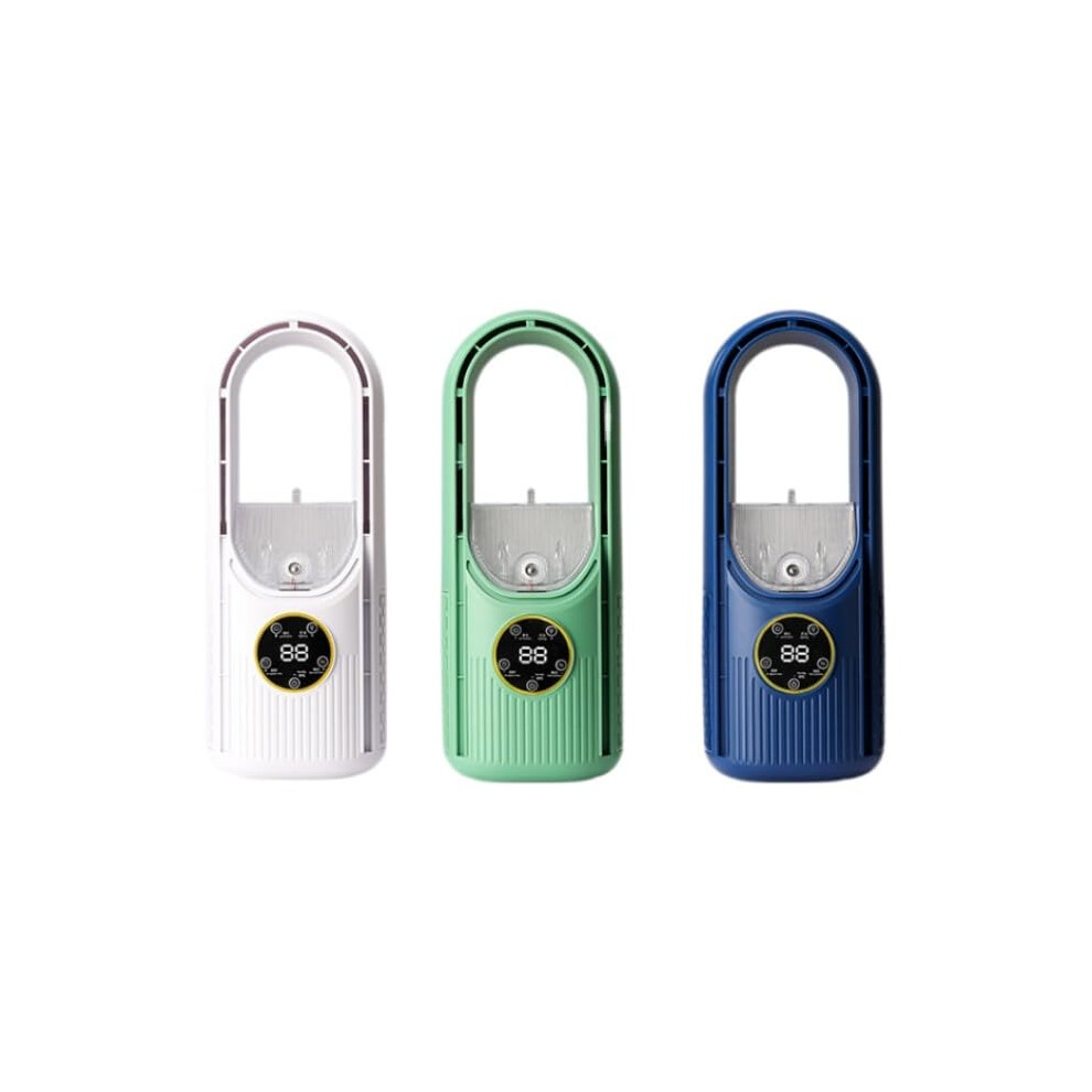 Bladeless Fan Desktop Usb Powered Water Spray Cooling For Home And Dormitory Use, Crossborder 9174973626008