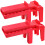 Valve Lockout Device, Adjustable Pipe Valve Lockout for  Temperatures, OSHA Compliant, 2 Pack 3