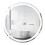 Miroir - HELLOSHOP26 - Miroir mural LED rond 60 cm - Anti-buée - Éclairage réglable (3 températures) - IP44 1