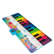 Muziektapijt - HELLOSHOP26 - 181 x 74,7 cm - 24 toetsen - 8 geluiden - Vouwbaar antislip
