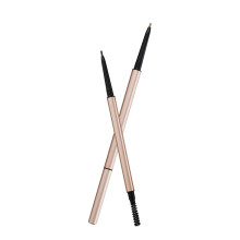Long Lasting Waterproof Eyebrow Pencil with Brush Dual End Smudge Proof for All Skin Tones