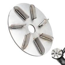 Pig Hair Removal Tool Stainless Steel Scraper Disc with Adjustable Speed for Butchers 7 Teeth