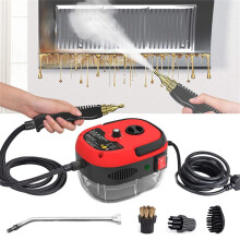 Handheld Steam Cleaner 2500W Temp Pressure Mobile Cleaning Machine For Home Appliances Car Cleaning