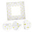 Quilting Ruler for Easy Quilt Square Cutting Sewing Fabric Patchwork Template with Smooth Edges 4