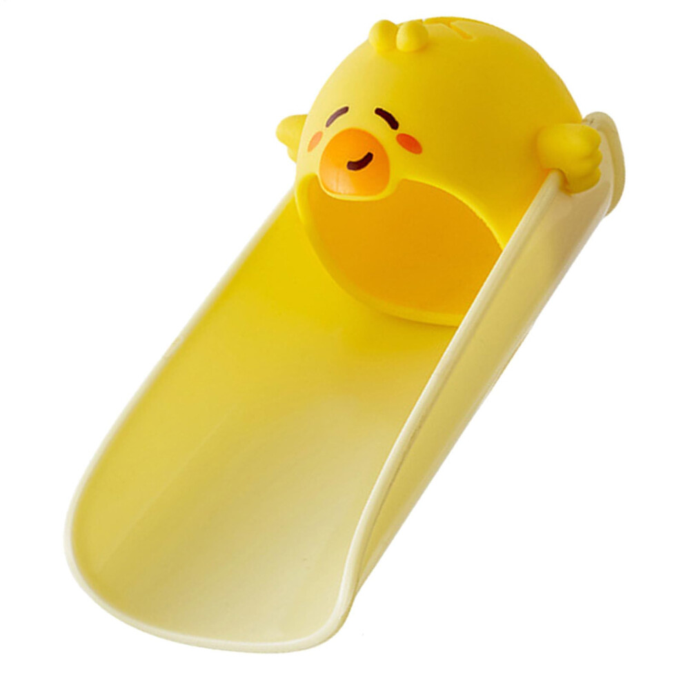 Water Tap Extender Compact Cleaning Aid Splashproof Adjustable Faucet Adapter Flexible Stream Regulator Yellow
