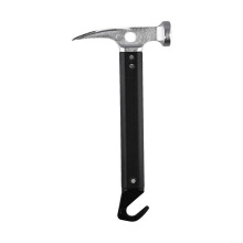 Camping Tent Hammer DoubleHeaded Design MultiFunction Nail Puller With AntiSlip Grip For Awning Stakes