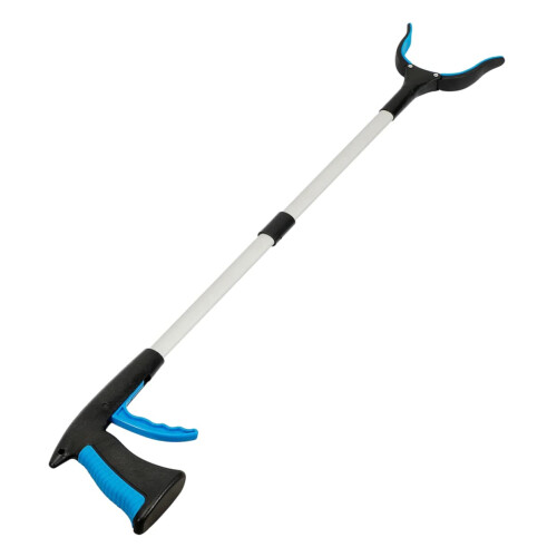 Leaf Grabber Tool Trash Reaching Assist For Elderly Strength Elastic Clamp Easy To Use