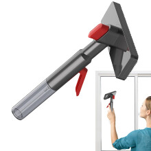 Spray Mop with 360 Rotating Head and Reusable Cloths for Hardwood and Tile Floors Grey