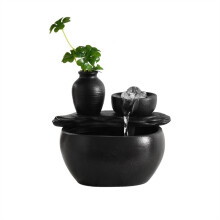 Tabletop Fountain 21x19x19.5 Cm Indoor Desktop Fountain Living Room Decor For Bedroom Office