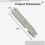 Titanium Pry Bar EDC Multitool with Bottle Opener, Compact Keychain Tool for Camping and Daily Use 2