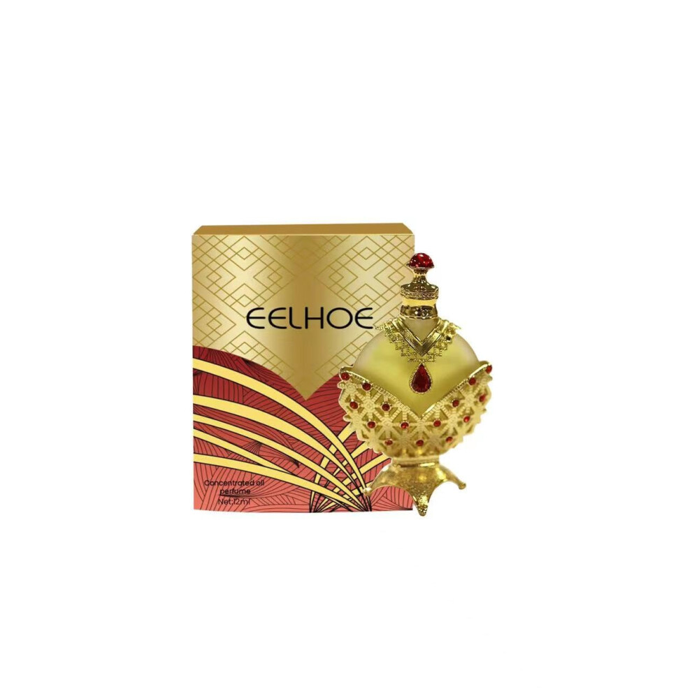 Arabian Perfume Oil for Women 12ML, Long Lasting Vanilla Rose, Alcohol Hypoallergenic Scent