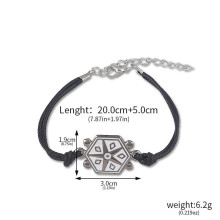 Girl Lady Jewelry Peacock Necklace Pendant Snake Bracelet Tales Cosplay Jewelry Accessories Woman Man Gifts Anime Jewelry150mm
