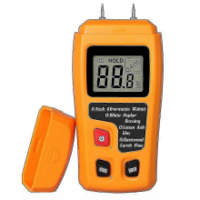 Professional moisture meter for carpentry and flooringBLACK