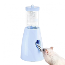 Bottiglia per criceti da 80 ml di capacità, con fondo aperto e supporto, a prova di perdite, per gerbilli, scoiattoli, ricci, conigli, interni, casa