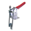 ZHOUBA 90 Degree Mechanical Iron Quick Holding Latch Type Pull Toggle Locking ClampWhite6.5x4cm 5