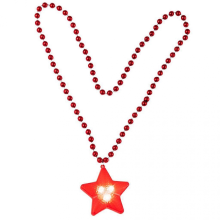 Light up Star Necklace Glowing Star Necklaces LED Flashing Necklace PartyBlue