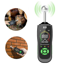 Moisture meter Wall moisture sensor with lighting for accurate moisture detection and monitoringAs Shown