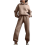 Tute da donna, set da 2 pezzi, completi con cappuccio, pullover a maniche lunghe, felpe primaverili COFFEES 2