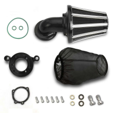 Gauge CNC Cut cone Air Cleaner filter kits for harley Sportster IRON 883 1200 48 XL1200V 72 1991-2022cat