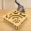 Cat Nail File Enrichment Box Sturdy Safe Construction for Small Medium Large Cats 2