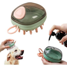 Hundewaschbürste – Haustier-Badebürste aus Silikonkautschuk für Hunde und Haustiere