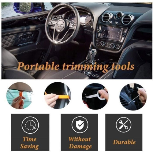 12 Pcs Trim Removal Tool, Door Panel Trim Removal Tools Car Radio Kit. 1