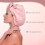 Silk Sleeping Cap, Double Layer with Satin Lining and Adjustable Drawstring, Extra Large Turban for Sleepers 3