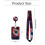 Neck Badge Holder - Not specified - Retractable lanyard - Soft strap - Double-sided pouch - Durable 2