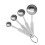 Set 4 misurini e utensili da cucina, in acciaio inox 1