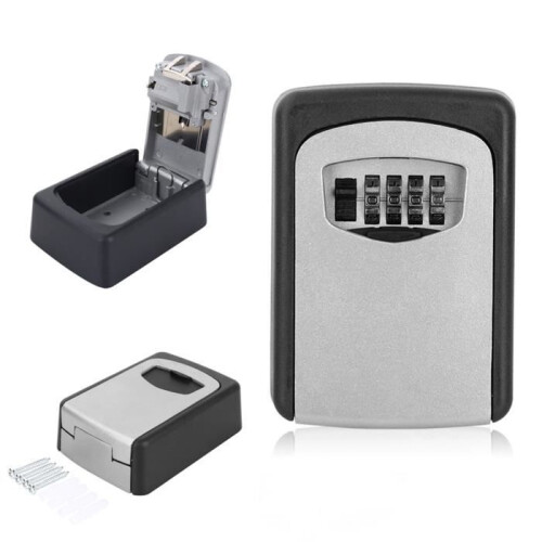 Wall-Mounted Key Lock Replacement Safe Security for Home, Bedroom, Car