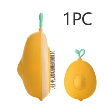 Self-Cleaning Brush for Dogs and Cats - One-Touch Design - Gentle Massage - ABS and Stainless Steel