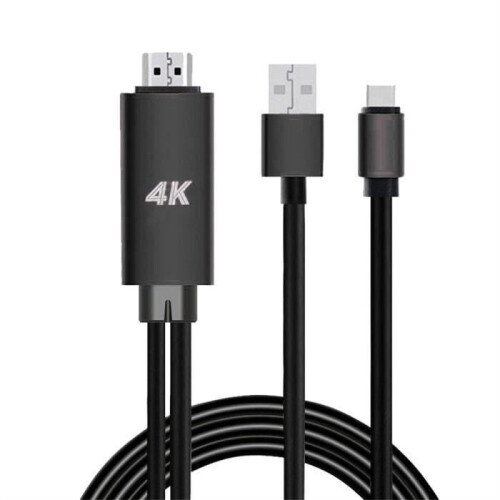 Καλώδιο τηλεόρασης USB Type-C σε HDMI 4K Ψηφιακός προσαρμογέας AV HDTV για Samsung Note 9 CTB1F 1