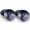 BEQ - 4 coprimozzi con logo emblema FORD blu da 54 mm 4