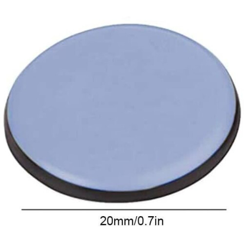 Möbelgleiter – Teflon – 20 mm – selbstklebend – 16 Stück – Möbelschutz 1