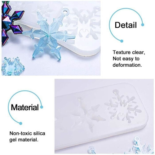 Silicone molds - Not specified - 14 pieces - Christmas designs - Easy to unmold - Durable 2