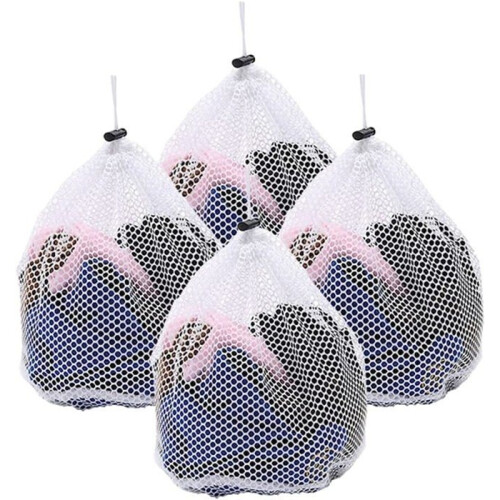 Laundry Net, 4 Piece Laundry Bag, Laundry Net for Washing Machine, Laundry Net, Mesh Laundry Bag for Underwear.