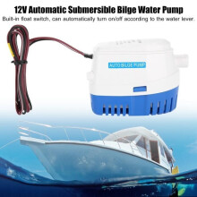 Αυτόματη υποβρύχια αντλία υδροσυλλεκτών 12V Marine για σκάφη με διακόπτη πλωτήρα - CYA