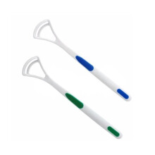 Tongue Scraper - Oral Dental Care Brush - Bacteria Inhibiting Tongue Scraper - 2PCS