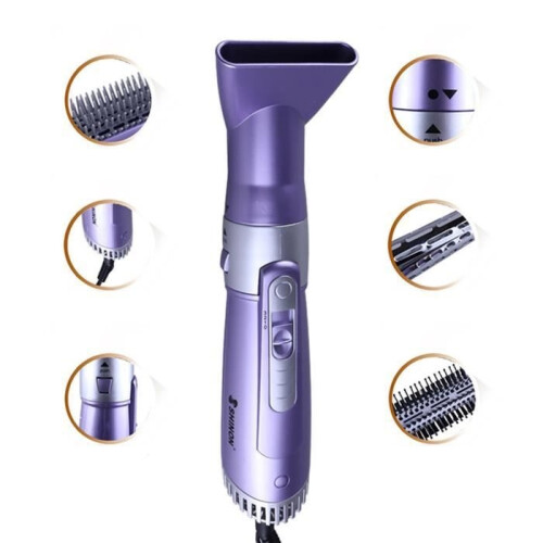 MOONMINI 4-σε-1 Ionic Rotating Blower Brush - 900W 2