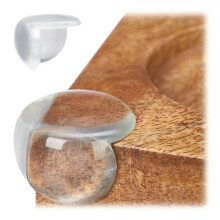 Baby-Eckenschoner, 24 Stück, Kantenpolster für Möbel und Tische, PVC, zum Aufkleben, transparent