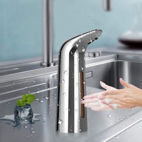 SALUTUYA Smart Sensor Dispenser σαπουνιού, 400ml Automatic Soap Dispenser, Beedside Decor Dispenser, 2