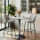 102cm High Bar Height Round Bistro Pub Table 4