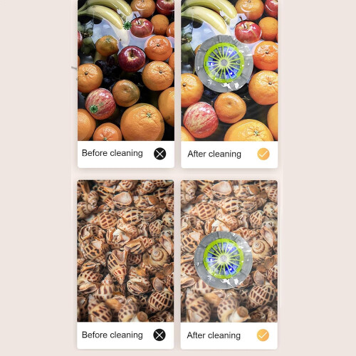 USB Rechargeable Fruit and Vegetable Cleaner with Advanced Ionization for Compact Travel Use 2