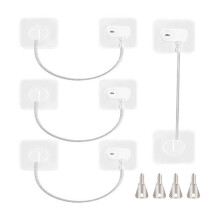 4-Piece Child Safety Window Lock Set, Adhesive Window Restrictor, Baby Door Stopper with 4 Keys, Child Safety Window and Closet Lock, yd