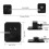 Set of 3 Childproof Window Locks, Adhesive Refrigerator Door Lock, Cable Opening Limiter, Window Security Block 2