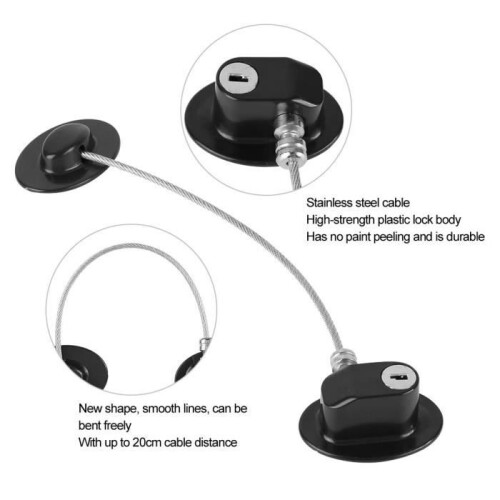 Child safety lock - VGEBY - Black - Child safety lock 2