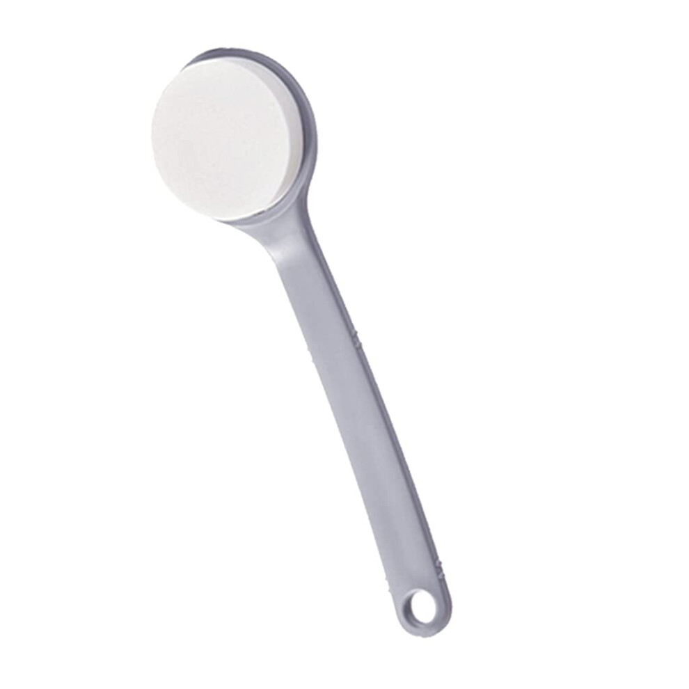 Body Brush with Long Handle Soft PVA Sponge, Gentle Exfoliating Back Scrubber for Shower