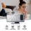 SALUTUYA Smart Sensor Soap Dispenser, 400ml Automatic Soap Dispenser, Bedside Decor Dispenser, Silver 2