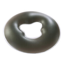 Massage Face Cushion Soft UShaped Silicone Pillow for Spa Salon Face Down Support Brown