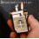 Kerosene Lighter Brass Windproof OldFashioned Retro Style Refillable Fuel OneButton Ignition Gold For Men 2